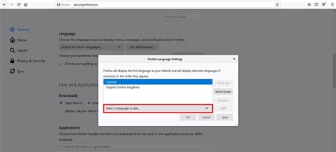 Choose which Firefox Browser to download in your language.